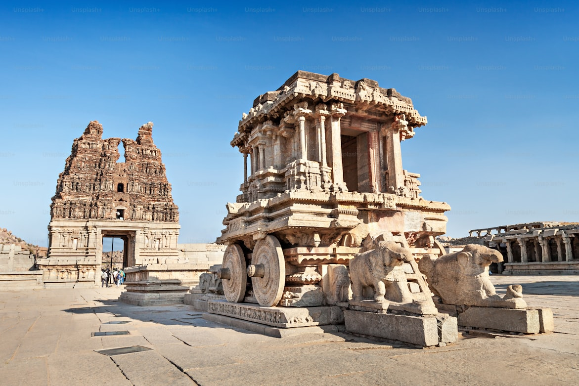Hampi Ancient Ruins & Stone Chariot