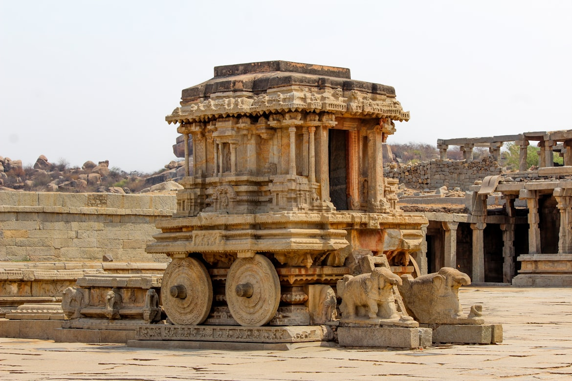 Hampi Ancient Ruins & Stone Chariot