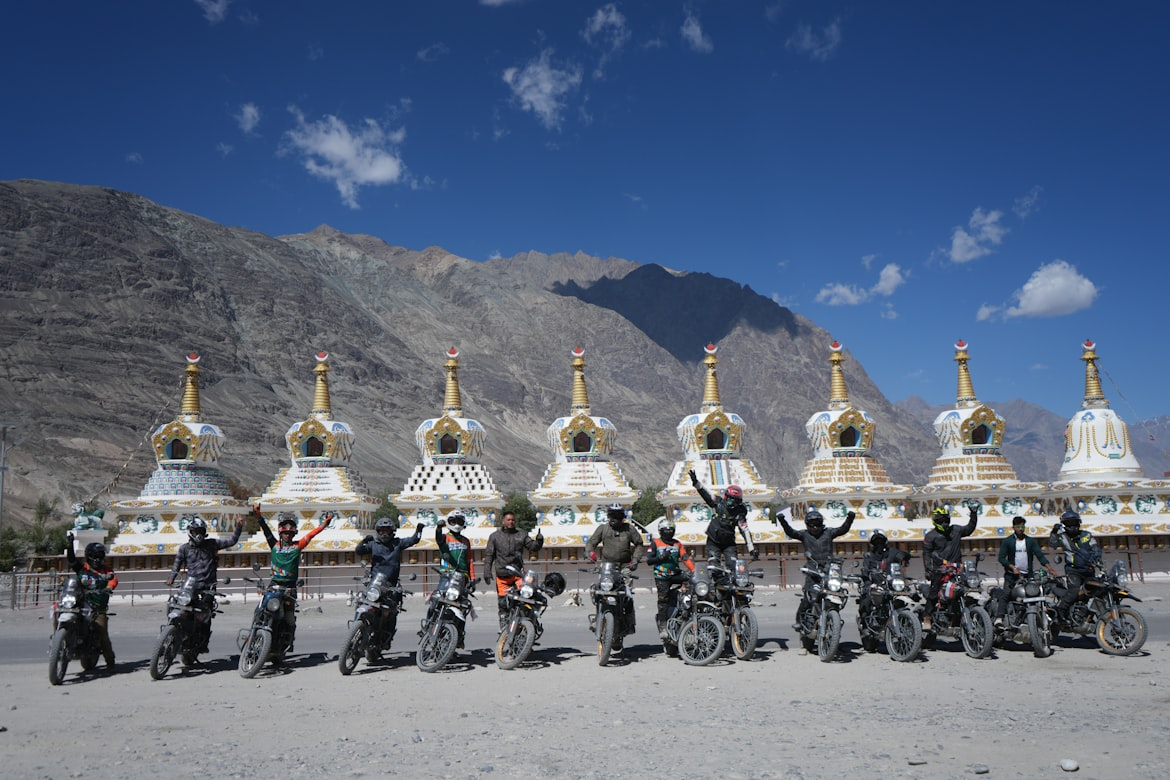 Leh to Nubra Valley Bike Odyssey